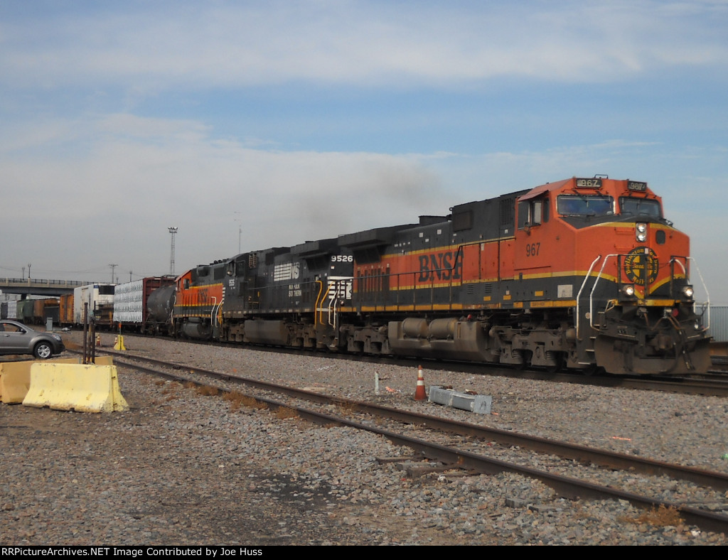 BNSF 967 West